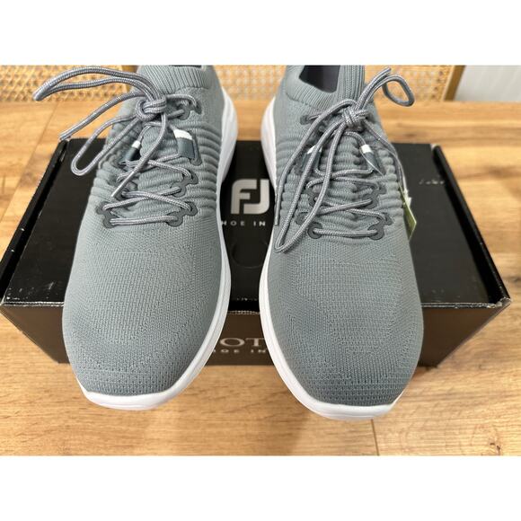 Footjoy Women's Flex XP Golf Shoes Performance Knit Mesh Grey Size 9 NIB - Picture 6 of 15